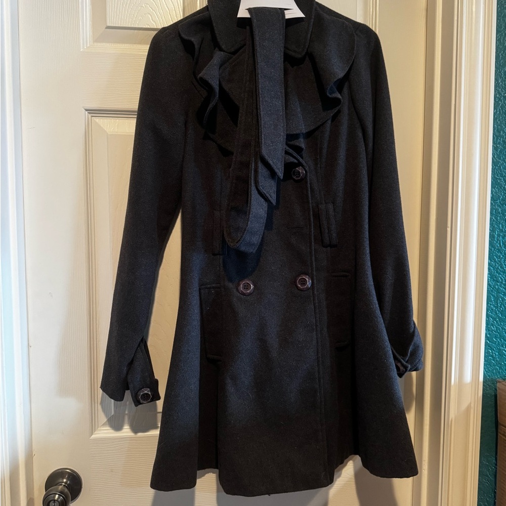 Beverly Hills polo club Elegant Black Women's pea Coat